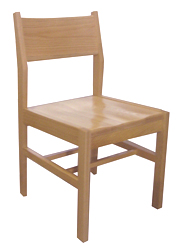 Metro Side Chair w/Wood Seat & Back